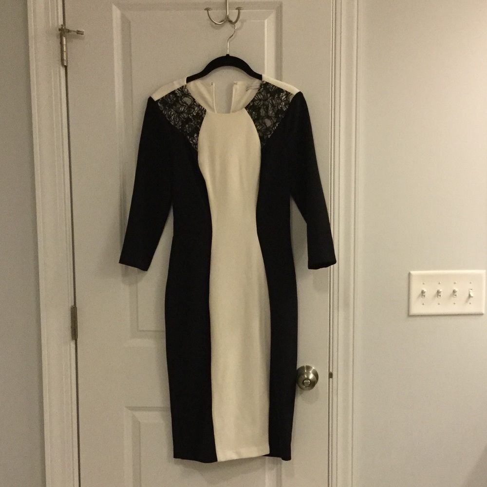 Black and white dress!