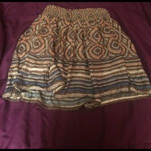 Japna patterned mini skirt