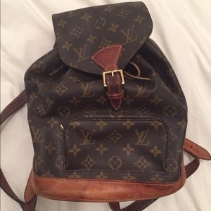 Vintage Louis Vuitton Mini Montsouris backpack