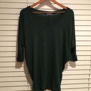Flattering green top from Stitch Fix