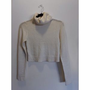 Forever 21 Cropped Turtleneck Sweater