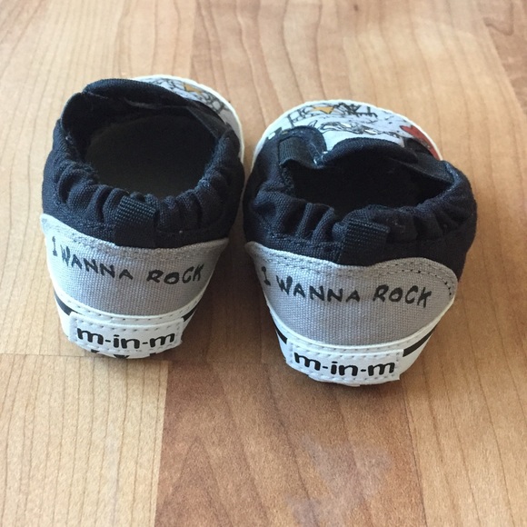 Me In Mind "Rocker" slip on baby shoes - Picture 3 of 4