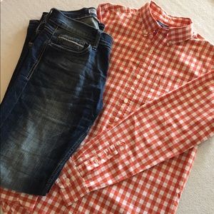 Men's button down shirt