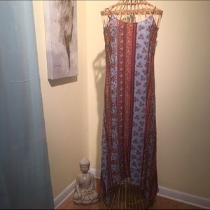 Gypsy hippie maxi dress