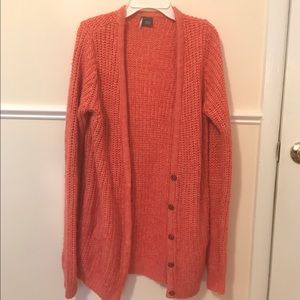 Pink cardigan