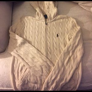 Ralph Lauren zip up sweater