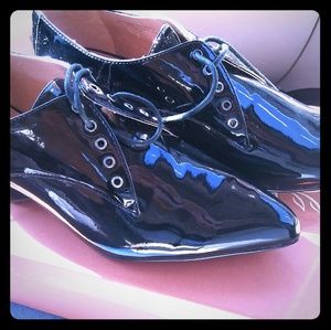 Patent Leather Jazz Shoes