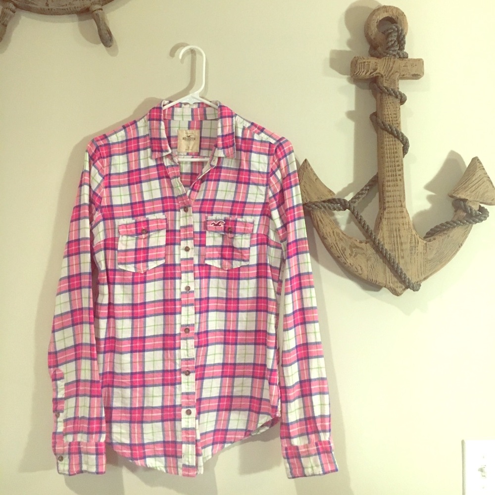 Hollister button up shirt