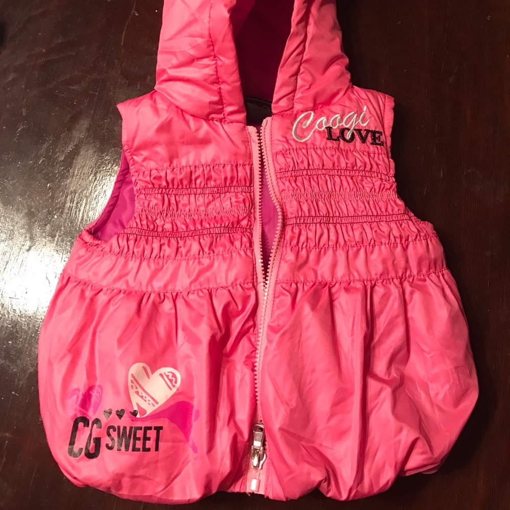 Coogi Puffy Vest