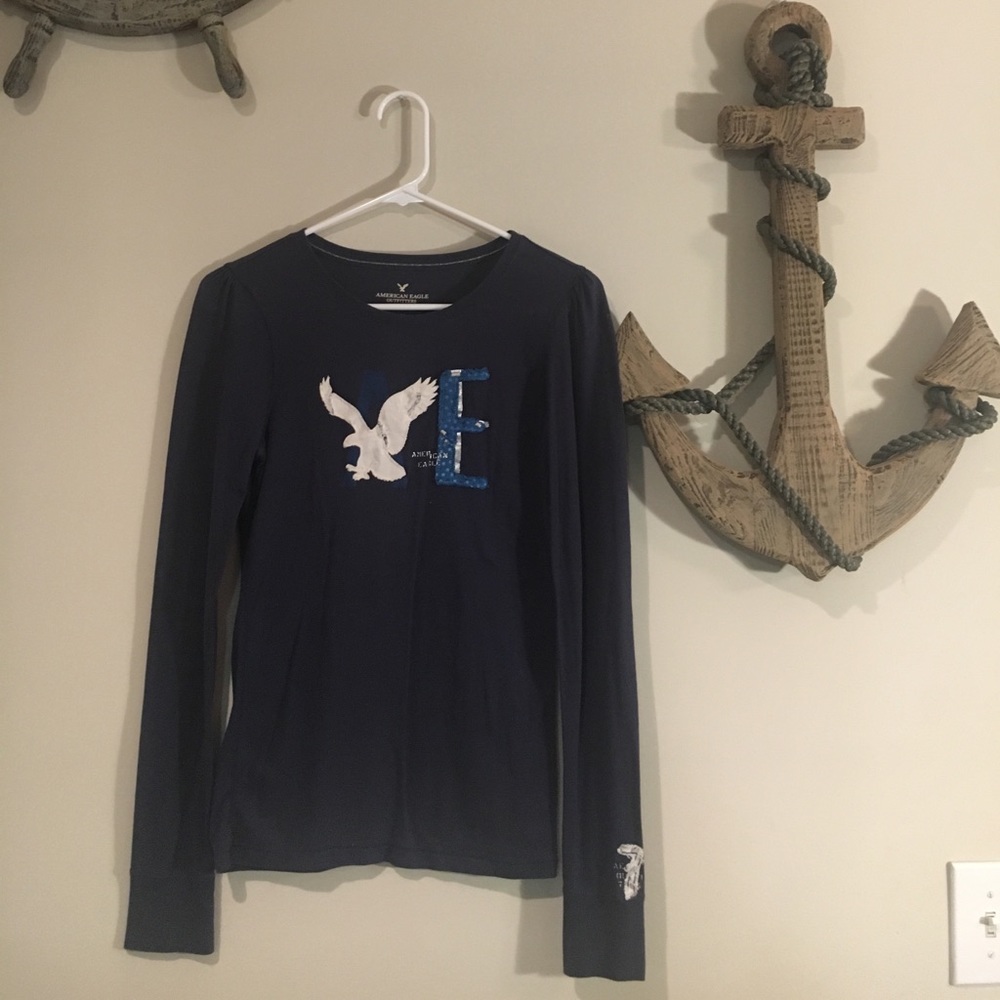 American Eagle Long sleeve tee