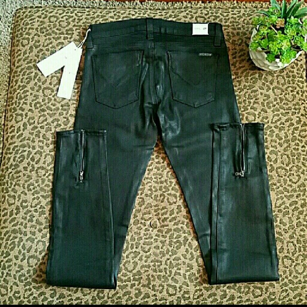 Hudson Juliette Waxed Midrise Skinny Jeans - Picture 3 of 7