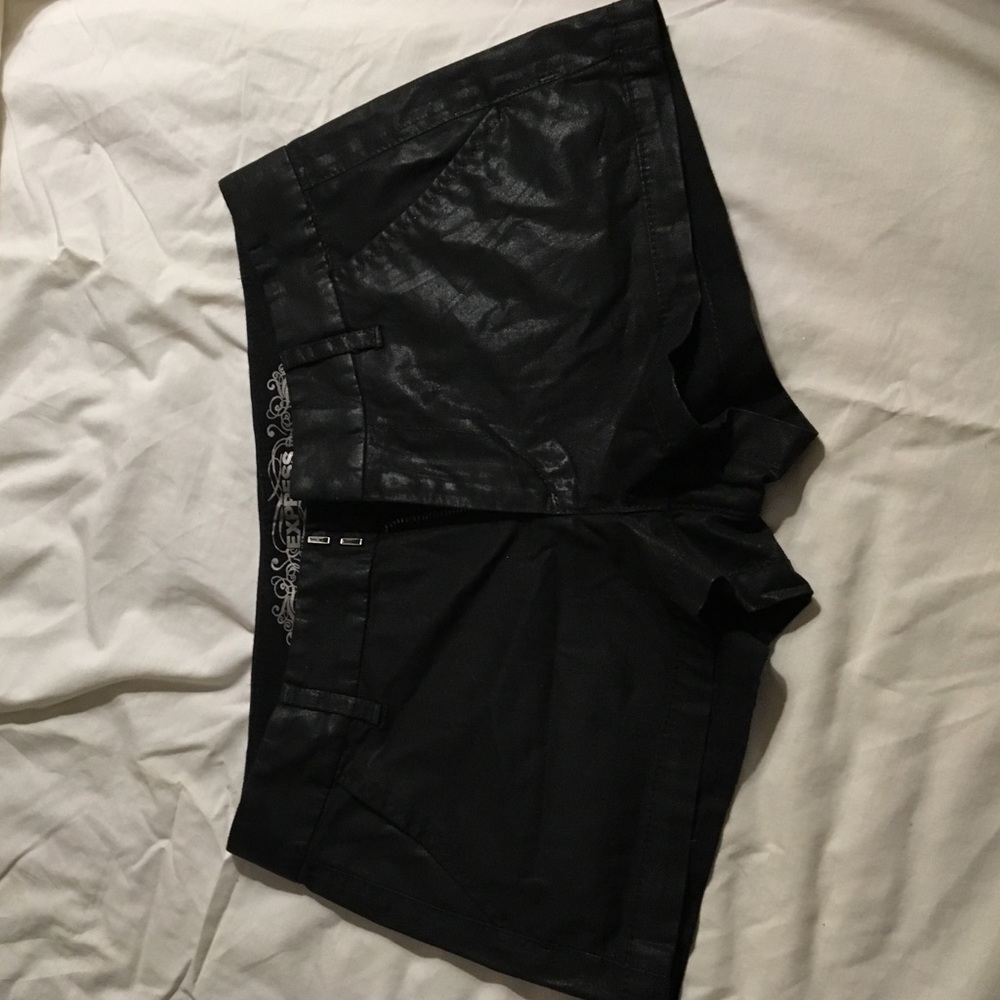 Express Black Shorts
