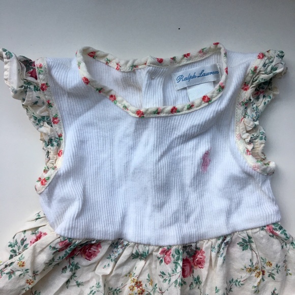 Ralph Lauren Floral Infant Dress - Picture 3 of 4