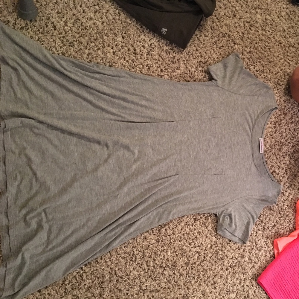 Grey tshirt dress