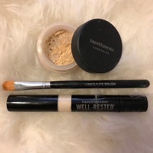 Bare Minerals Eye brightener/ concealer & Brush