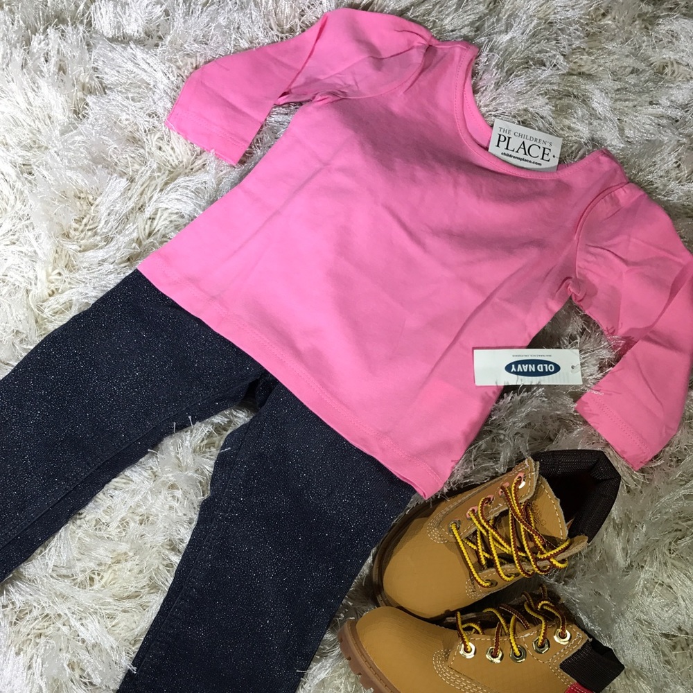 The Children's Place "Pink Icing" long slv shirt