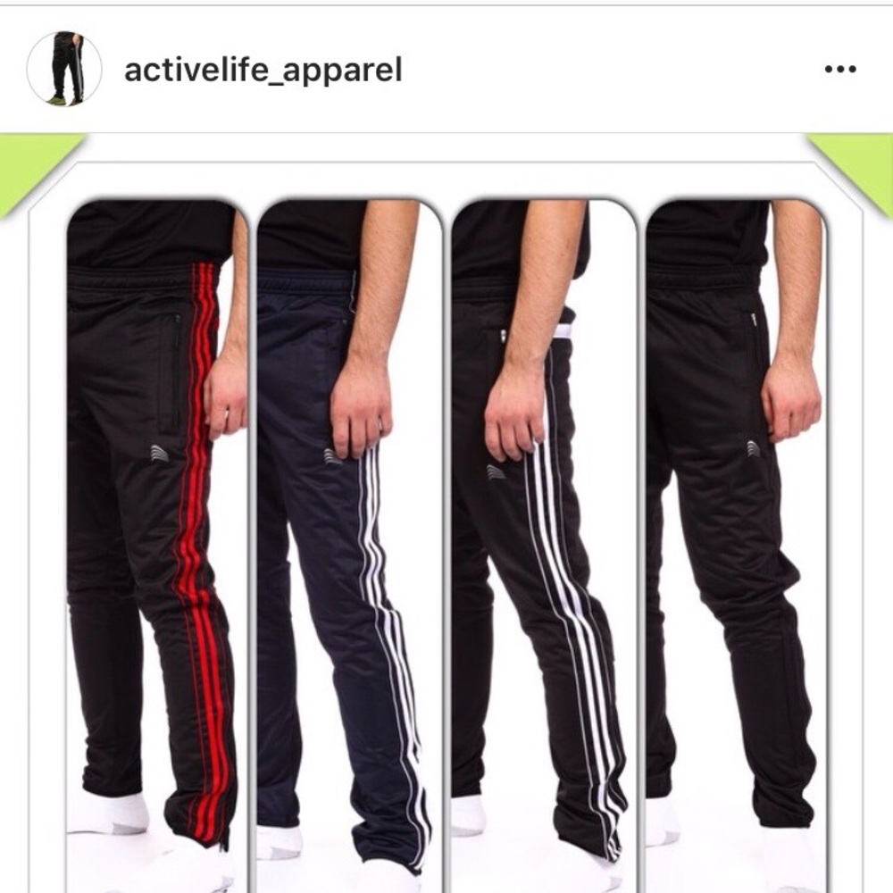 Boys joggers black on black size 6