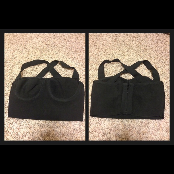 3 piece outfit crop top/skirt/briefs - Picture 2 of 4