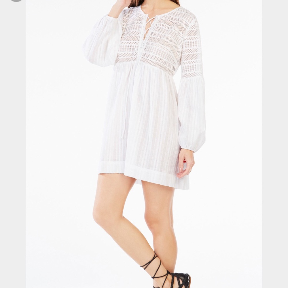 BCBGMAXAZRIA white dress