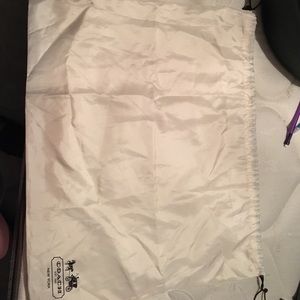 NWOT coach dust bag