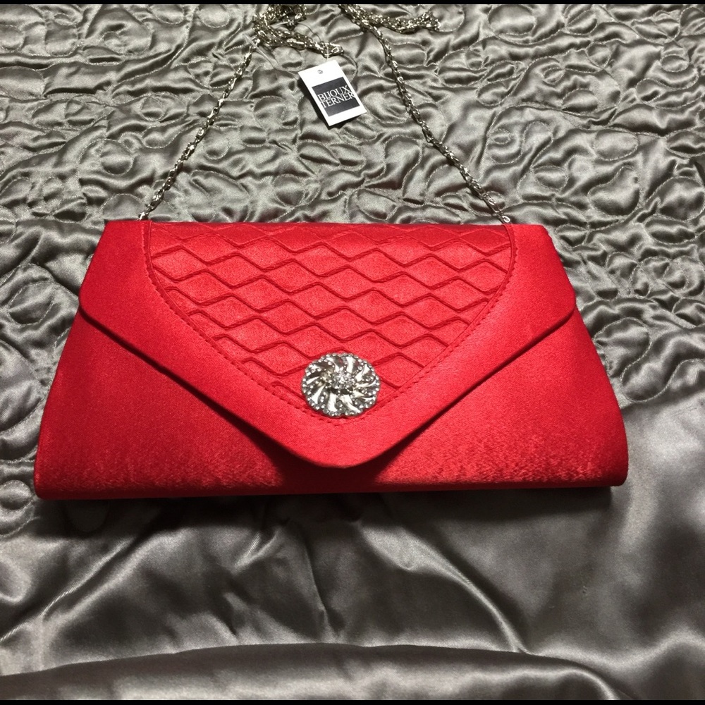 Pretty red purse perfect for valentine day