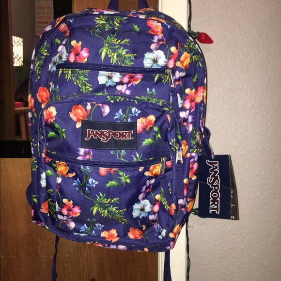 Jansport Handbags - Jansport Floral print backpack. New with tags.