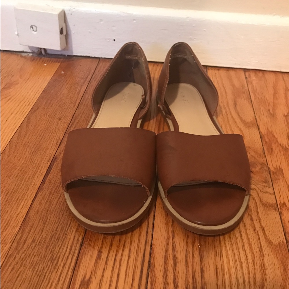 Beige sandals