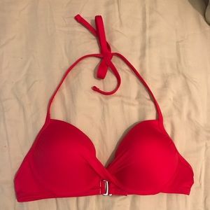 Red bikini top