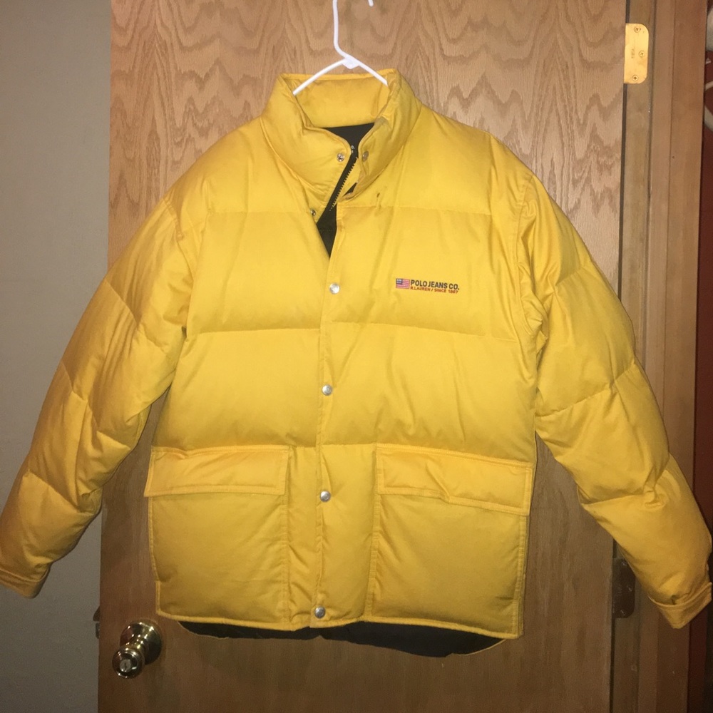 Puffy winter coat