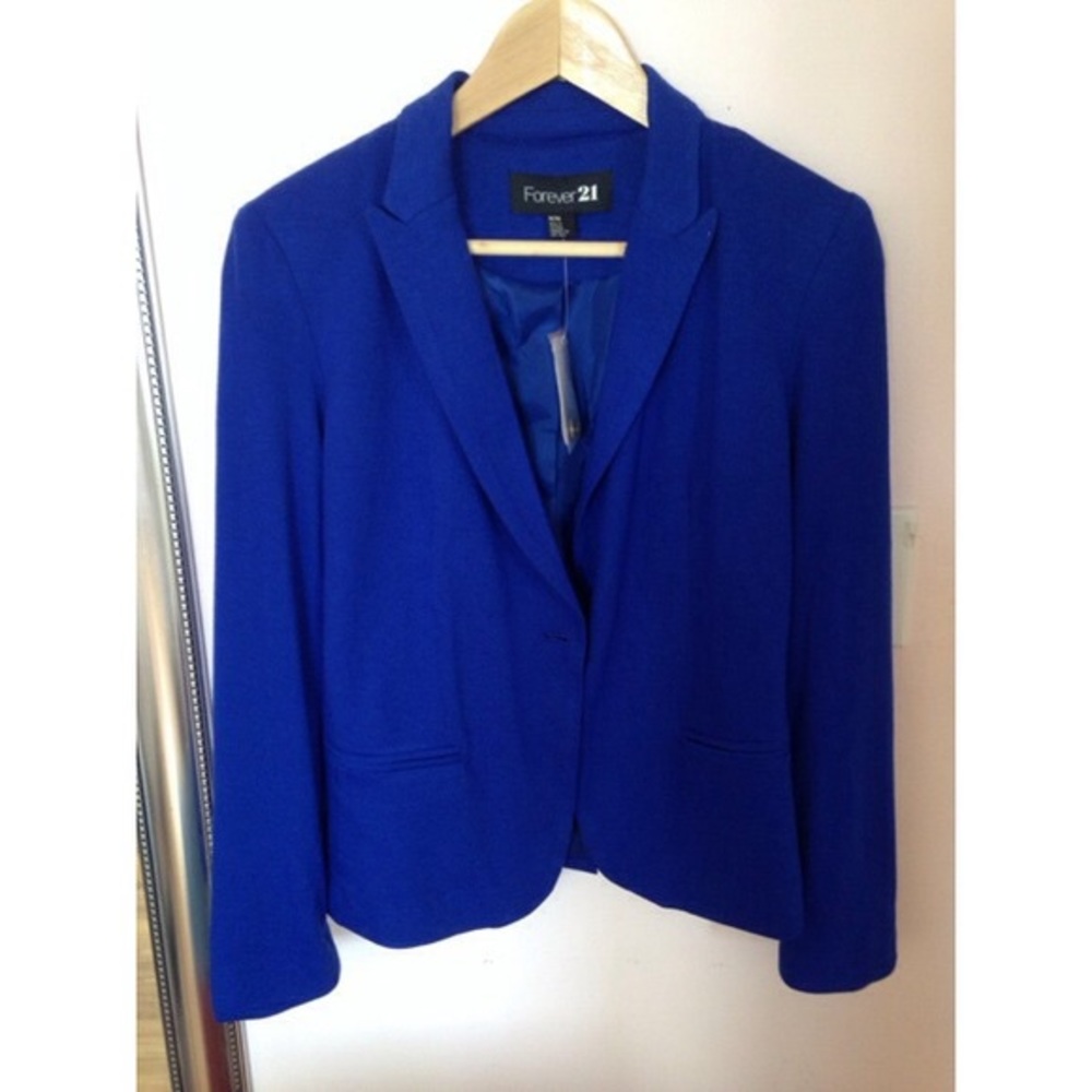 💙Forever 21 - Electric Blue Blazer / Jacket⚡️