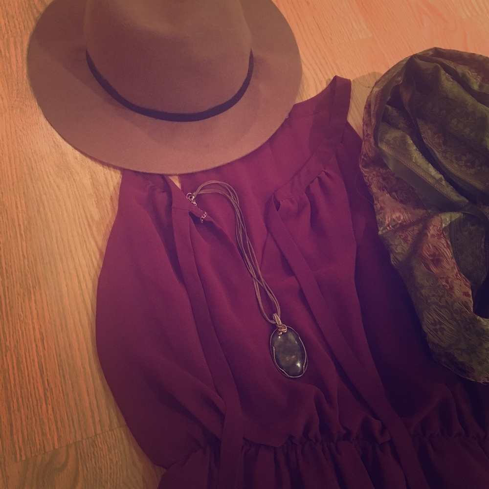 Purple Party Dress