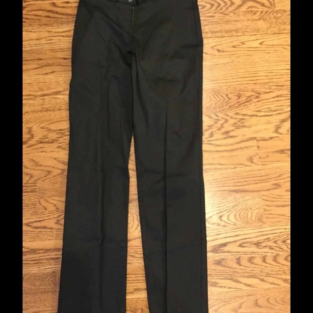 Black Marco Sellini Twill ankle length pants sz6