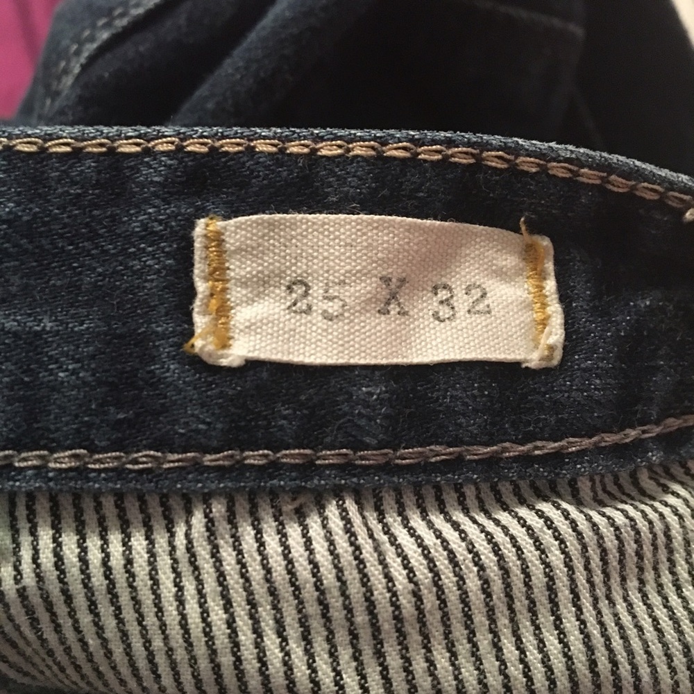 Madewell skinny low rise jeans size 25x32 - Picture 4 of 4