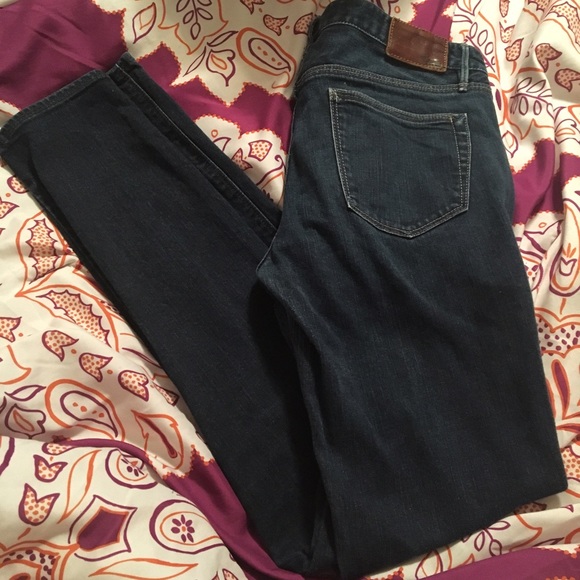 Madewell Denim - Madewell skinny low rise jeans size 25x32