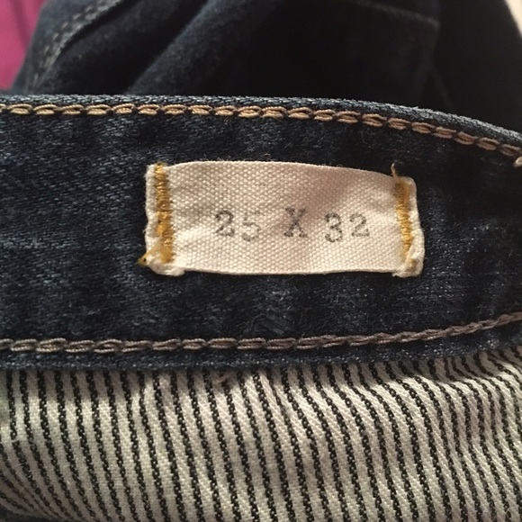 Madewell skinny low rise jeans size 25x32 - Picture 4 of 4