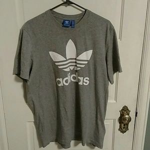 Adidas Grey Trefoil Shirt