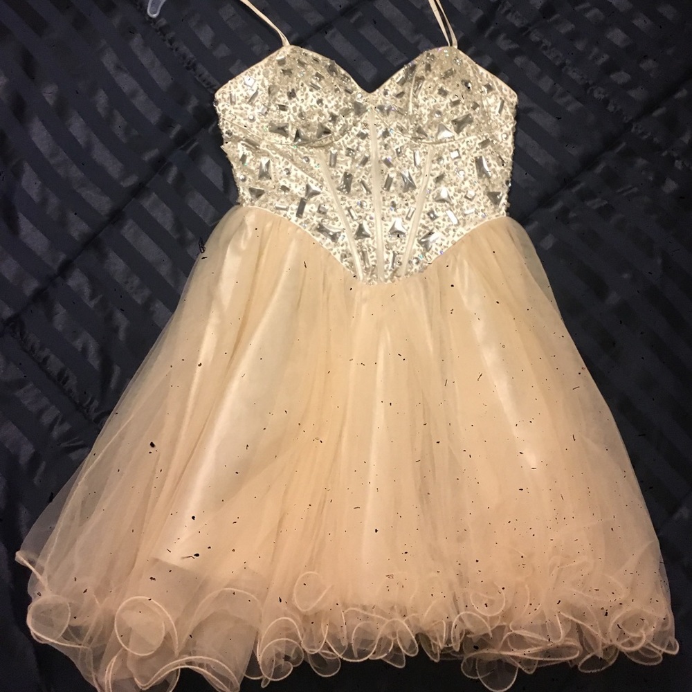 Corset prom dress