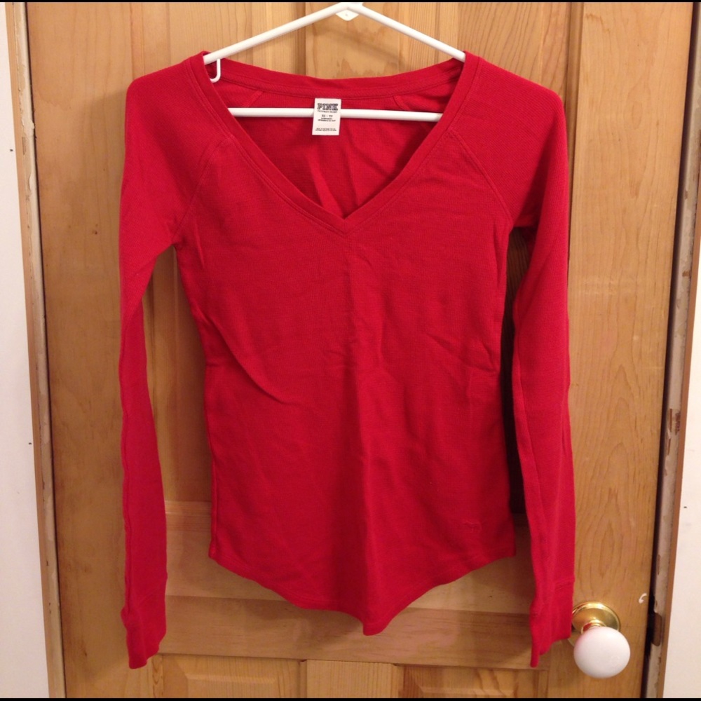 Victoria Secret Pink waffle long sleeve shirt