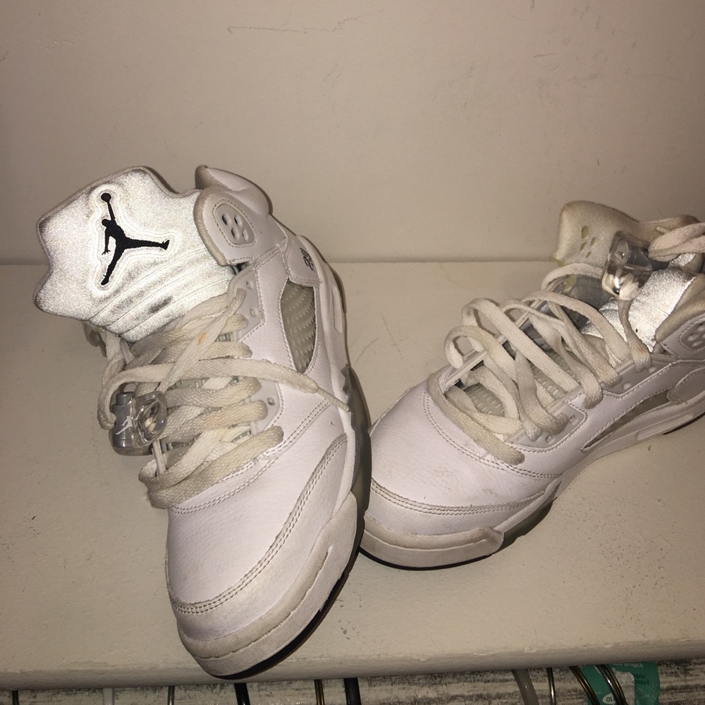 Jordan's 5s Metallic