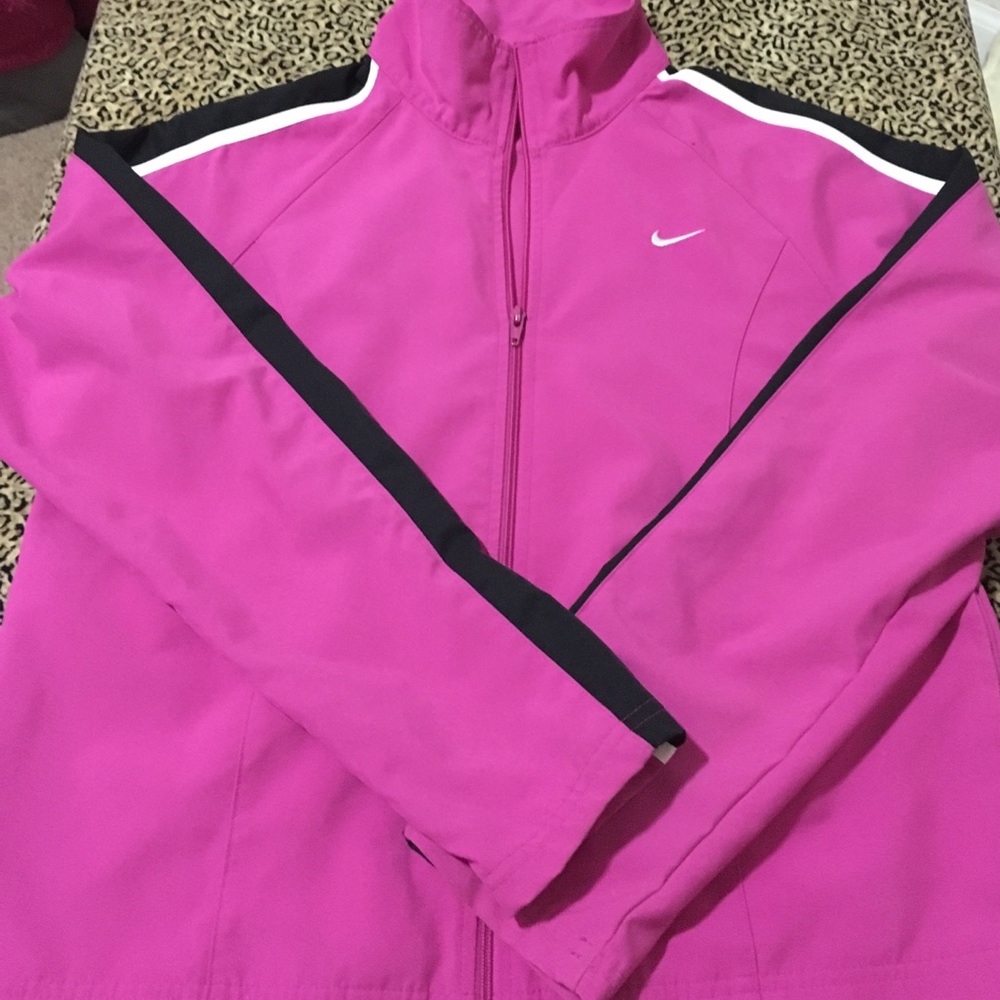 Nike warm up jacket