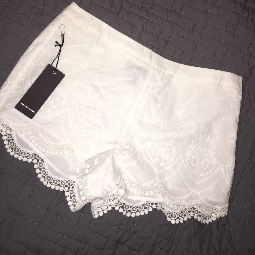 Lace Trimmed F21 Shorts