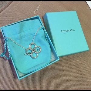 Sterling Silver Quadrifoglio Pendant 16 inches