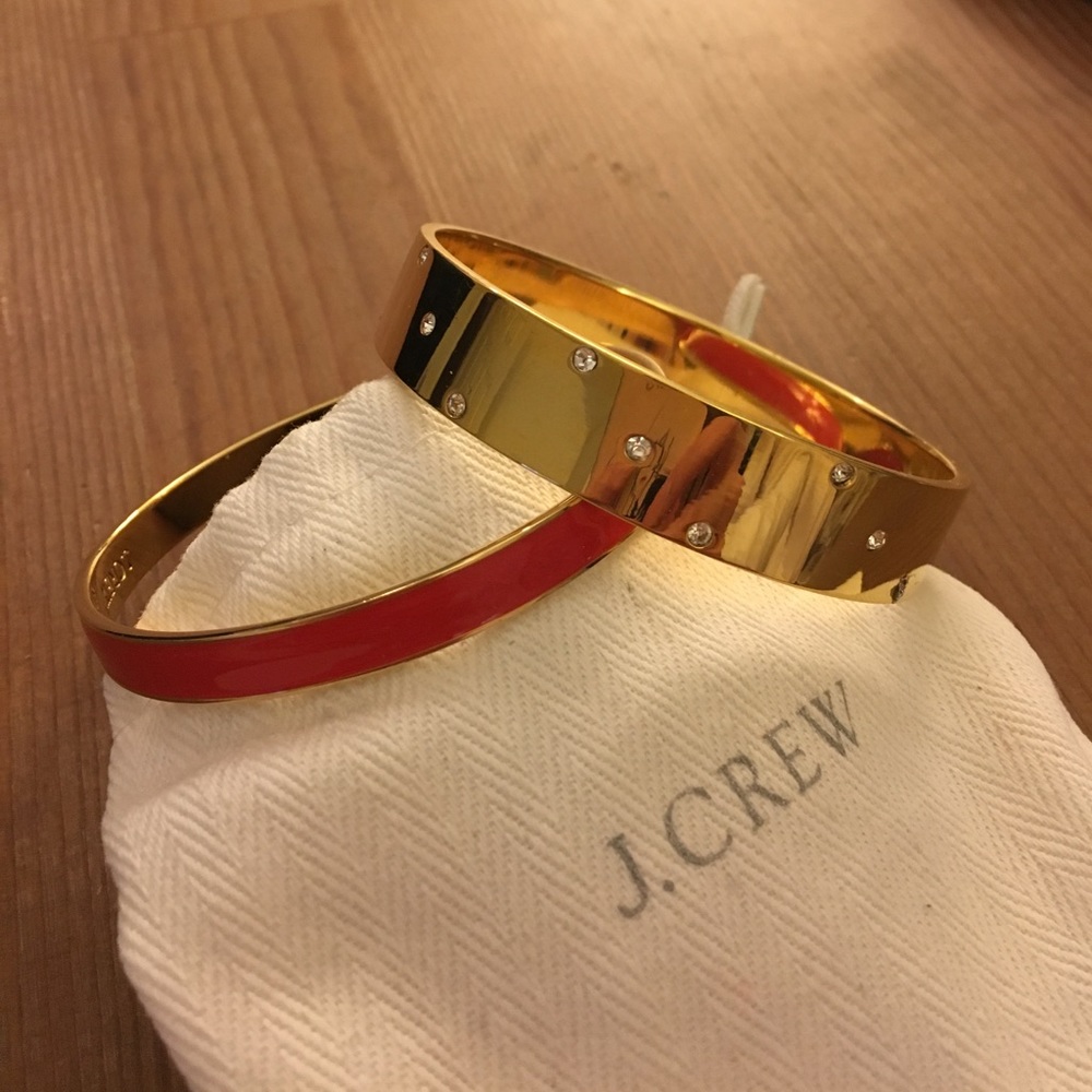 J Crew bangles - bracelet set
