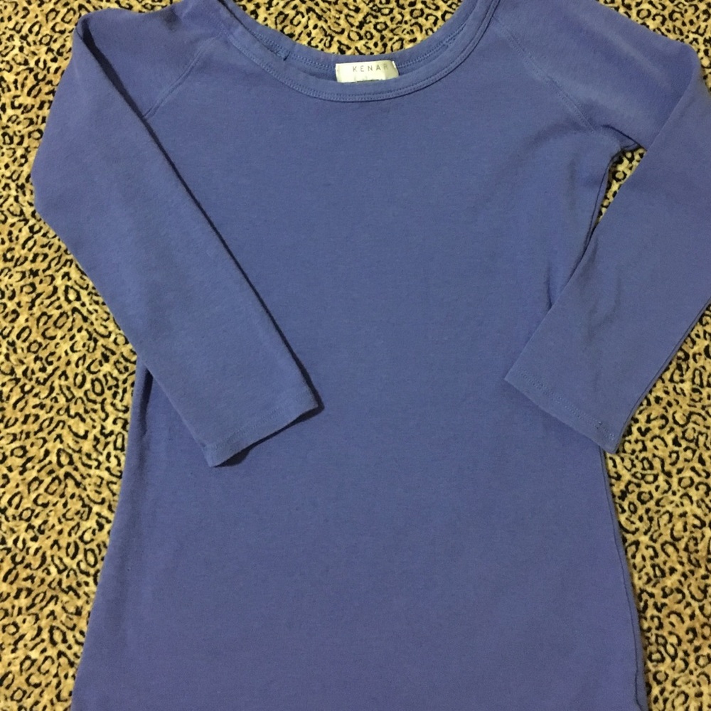 Purple shirt by KENAR size small -