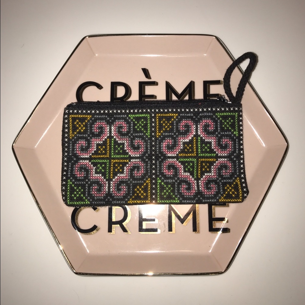 Hand sewn change purse