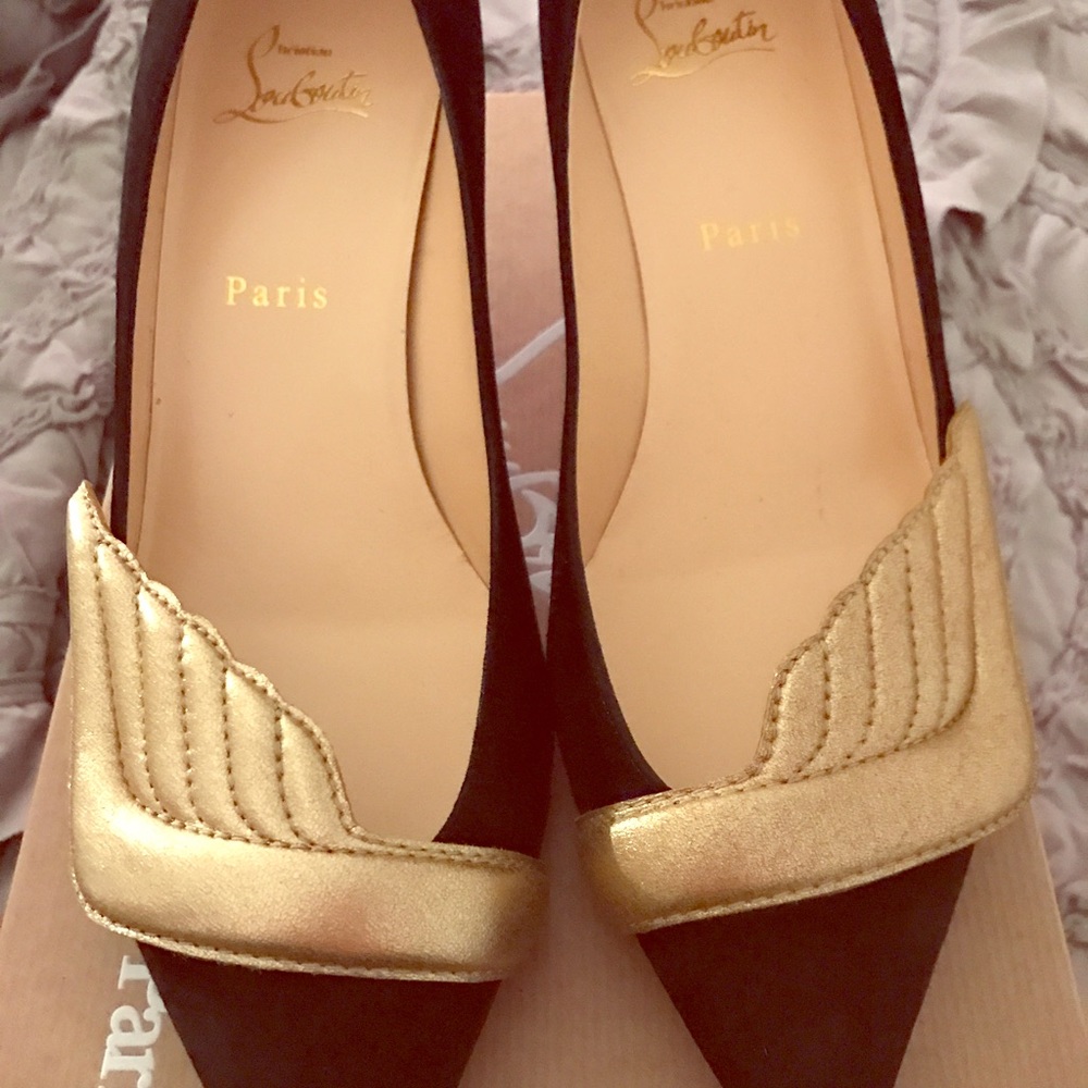 NWT winged loubs- 55mm