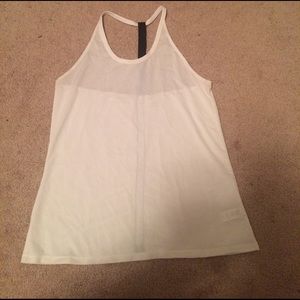 White Athleta tank