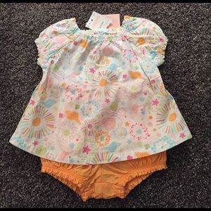 Gymboree shirt and bloomers