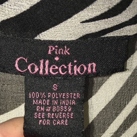 Pink Collection Women's Small blouse - Picture 2 of 3