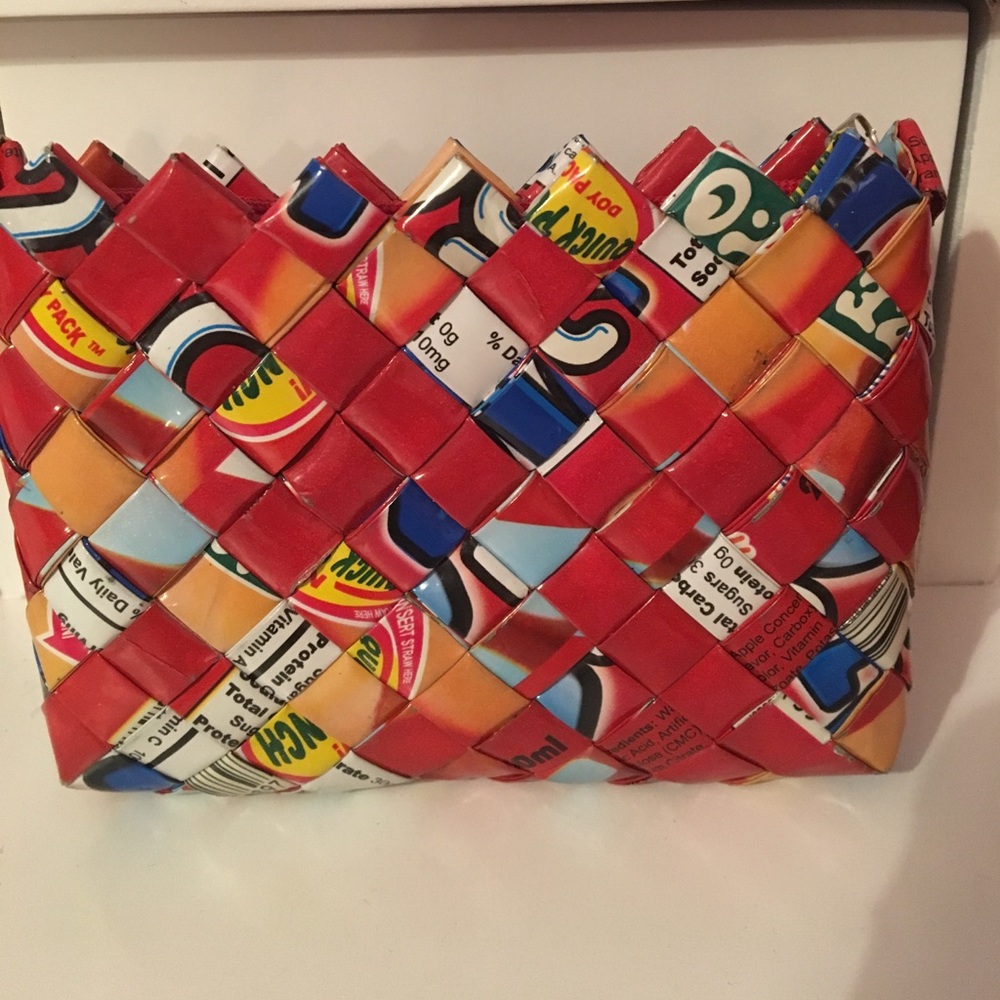 Wallet made out of magazines